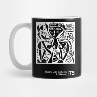 Evil Woman - Minimalist Graphic Artwork Design Mug